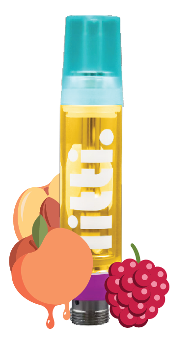 litti. Pushn' Peach 510 Vape Cart