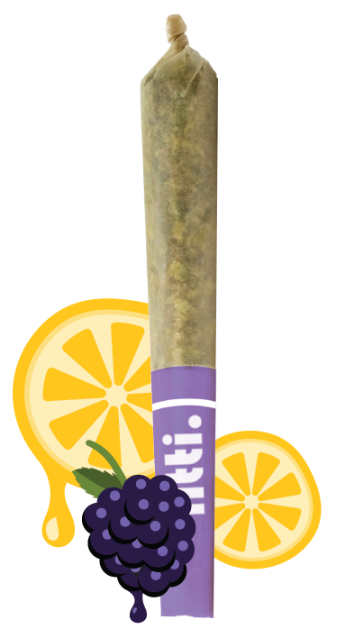 litti Bussn' Blackberry Infused Preroll 5x0.5g