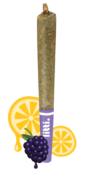 litti. Bussn' Blackberry 1g Infused Pre-roll